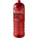 H2O Active® Eco Treble 750 ml Sportflasche mit Stülpdeckel, rot, rot