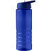 H2O Active® Eco Treble 750 ml Sportflasche mit Stülpdeckel & Trinktülle, blau, blau