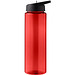 H2O Active® Eco Vibe 850 ml Sportflasche mit Ausgussdeckel, rot, schwarz