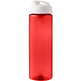 H2O Active® Eco Vibe 850 ml Sportflasche mit Klappdeckel, rot, weiß