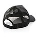Impact AWARE™ 190gr Brushed rCotton 5 Panel Trucker-Cap, schwarz
