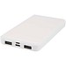 Intan 10 W 10.000 mAh Powerbank aus recyceltem Kunststoff, weiss