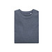 Iqoniq Denali ungefärbt. Rundhals-Sweater, ungefärbtes navy blau, L