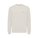 Iqoniq Etosha Lightweight Sweater aus recycelter Baumwolle, ivory white, XXXL