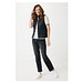 Iqoniq Meru Damen Bodywarmer aus recyceltem Polyester, schwarz, XXS