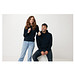 Iqoniq Rila Lightweight Hoodie aus recycelter Baumwolle, schwarz, XXL