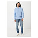 Iqoniq Rila Lightweight Hoodie aus recycelter Baumwolle, sky blue, XXL
