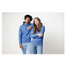 Iqoniq Torres ungefärbter Hoodie, heather blue, S