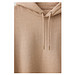 Iqoniq Torres ungefärbter Hoodie, ungefärbtes braun, S