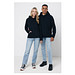Iqoniq Trivor Mikrofleece-Kapuzenjacke aus recyc. Polyester, schwarz, M