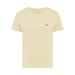 Iqoniq Yala Damen T-Shirt aus recycelter Baumwolle, cream yellow, L