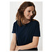 Iqoniq Yala Damen T-Shirt aus recycelter Baumwolle, navy blau, M