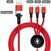 MagCable 5in1 LED long easy , Schwarz