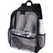 Mesh 18 L Rucksack aus Recyclingmaterial, schwarz