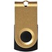 Mini USB-Stick, gold, 16GB