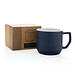 Keramiktasse Calla, 350 ml, navy blau