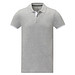 Morgan Polo für Herren, zweifarbig, heather grau, XL