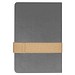 Notizbuch mit Magnetverschluss , grau
