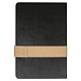 Notizbuch mit Magnetverschluss , schwarz