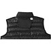 Pallas GRS recycelter wattierter Bodywarmer für Damen, schwarz, XL