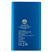 Pep 4000 mAh Type-C Powerbank aus recyceltem Aluminium, royalblau