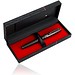 Pierre Cardin® ODETTE Rollerball pen, schwarz/gunmetal