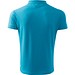 MALFINI Polohemd Herren Pique Polo, 3XL, türkisblau