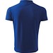Polohemd Herren Pique Polo, S, königsblau