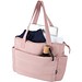 Puffer 15,6 GRS recycelte Laptoptragetasche 18L, altrosa