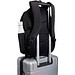 Puffer 15,6 GRS recycelter Laptoprucksack 18L, schwarz