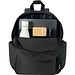 Recanvas 15,6” GRS recycelter City-Rucksack 16L, schwarz