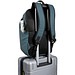 Resi Plus 15 GRS recycelter diebstahlsicherer Rucksack 18L, hale blau
