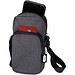 Ross Handytasche aus recyceltem GRS-Material, Heather Charcoal