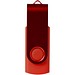 Rotate Metallic USB-Stick, dunkelrot, 2GB