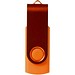 Rotate Metallic USB-Stick, orange, 2GB