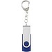 Rotate mit Schlüsselanhänger USB-Stick, blau, 2GB