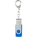 Rotate mit Schlüsselanhänger USB-Stick, mittelblau, 2GB