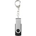 Rotate mit Schlüsselanhänger USB-Stick, schwarz, 2GB