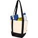 Sam 320 g/m² Mini-Tragetasche aus GRS recycelter Baumwolle, schwarz