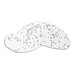 Samenpapier lustige Tierchen, Ostern, Raupe Wanda, 1-seit. Druck