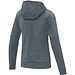 Sayan Kapuzenpullover mit halbem Reißverschluss für Damen, stahlgrau,  M