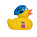 Schnabels® Bade-Ente Radfahrer, bunt