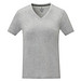 Somoto T-Shirt mit V-Ausschnitt für Damen, heather grau, XXL