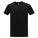 Somoto T-Shirt mit V-Ausschnitt für Herren, schwarz, XS