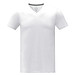 Somoto T-Shirt mit V-Ausschnitt für Herren, weiss, 3XL