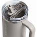 Stanley Quencher® ProTour 1180 ml Thermobecher aus recyceltem Edelstahl mit Flip Strohhalm, grau