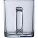 Sublimationstasse aus Glas BARBARA, transparent