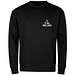 MALFINI Sweatshirt unisex Crew, S, schwarz