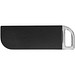 Swivel Rectangular USB-Stick, schwarz, 8GB