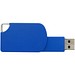 Swivel Square USB-Stick, blau, 2GB